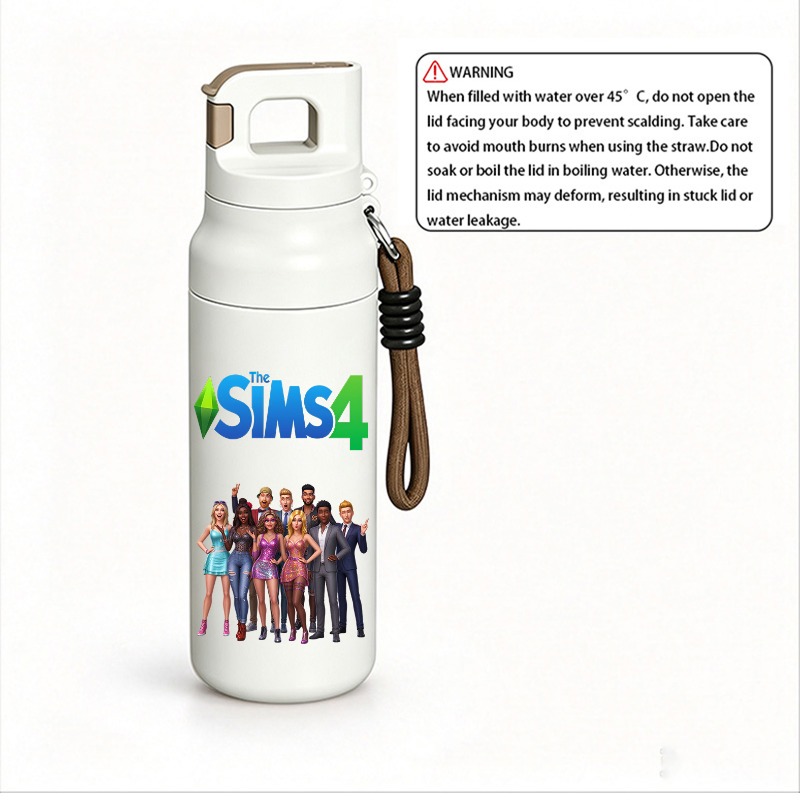 심즈 4 스테인리스 스틸 플립 컵, 보온/보냉 기능,  - Sports Water Bottle Insulated 리뷰 및 가격