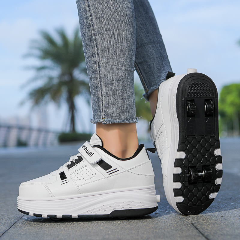 어린이용 4륜 롤러스케이트 신발, 숨겨진 바퀴가 달린  - Skateboard 리뷰 및 가격