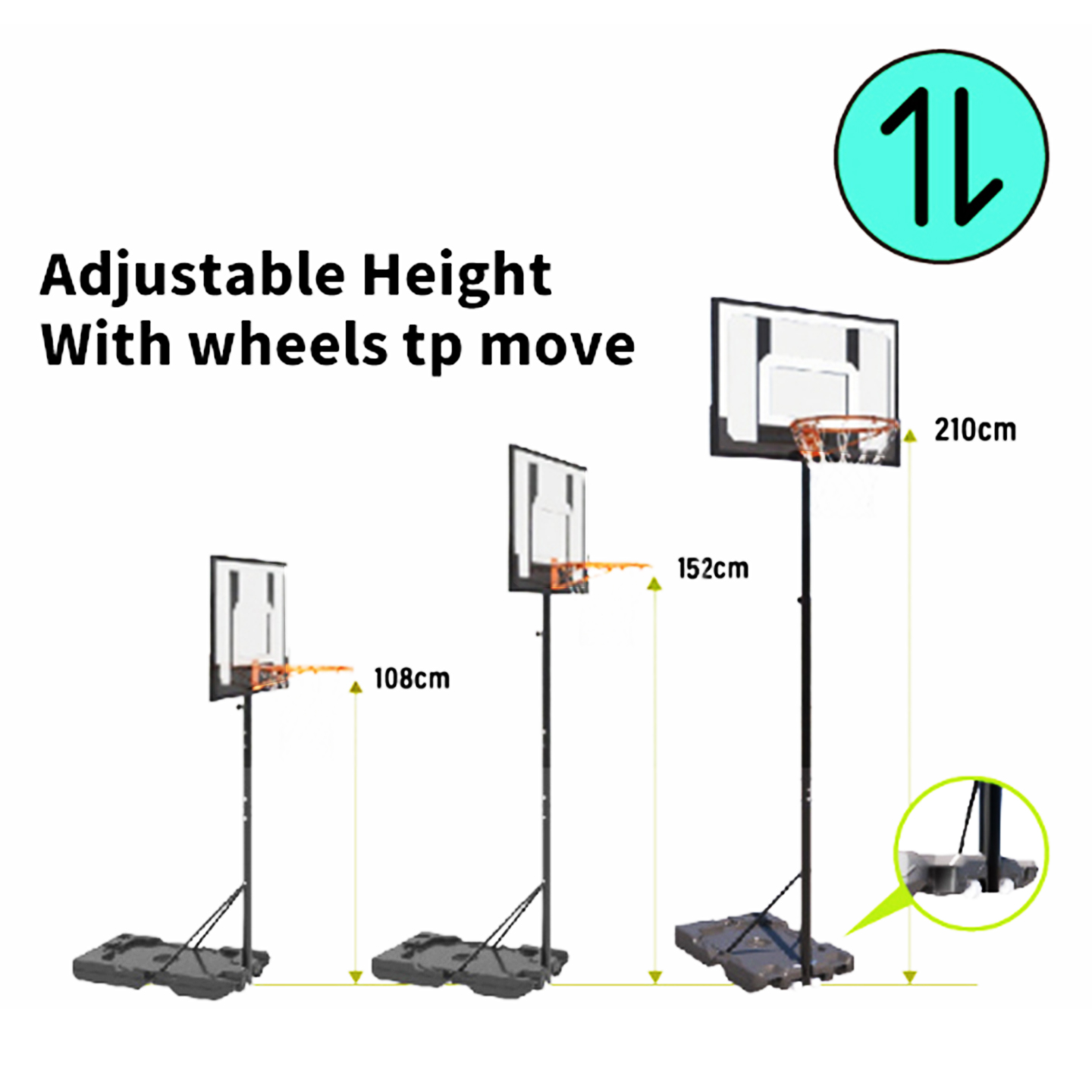 도매용 농구 골대, 휴대용 농구 골대 시스템, 어린이  - Basketball Hoop 리뷰 및 가격